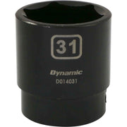 DYNAMIC D014031 - 1/2" D 6 PT 31MM IMP SKT DYNAMIC