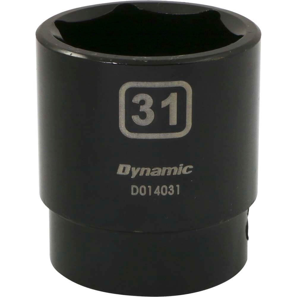 DYNAMIC D014031 - 1/2" D 6 PT 31MM IMP SKT DYNAMIC