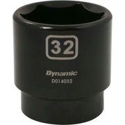 DYNAMIC D014032 - 1/2" D 6 PT 32MM IMP SKT DYNAMIC