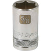 DYNAMIQUE 1/2" D 6 PT 5/8" CHR SKT