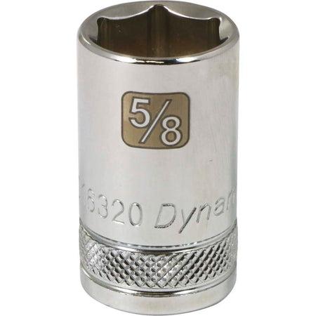 DYNAMIC GT-D016320 - 1/2" D 6 PT 5/8" CHR SKT