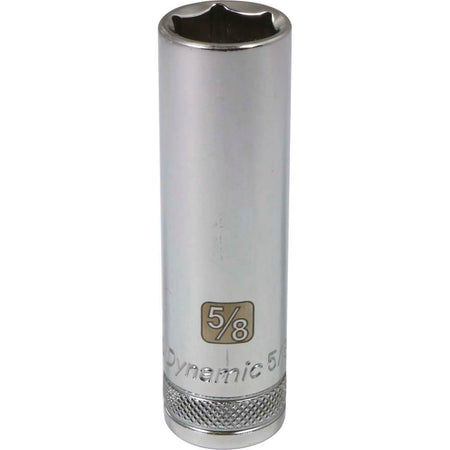 DYNAMIC D016520 - 1/2" D 6 PT 5/8" DEEP CHR SKT DYNAMIC