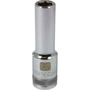 DYNAMIC D016514 - 1/2" D 6 PT 7/16" DEEP CHR SKT DYNAMIC