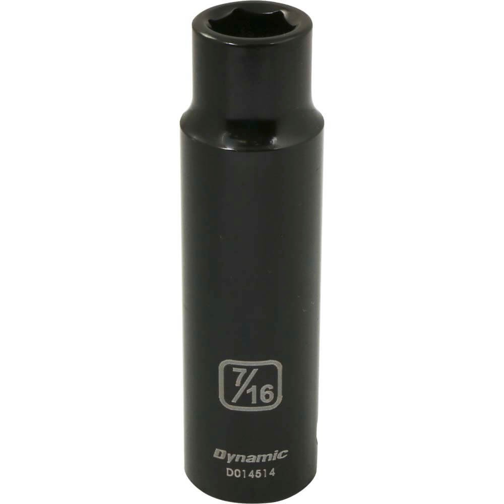 DYNAMIC D014514 - 1/2" D 6 PT 7/16" DEEP IMP SKT DYNAMIC
