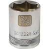 DYNAMIQUE 1/2" D 6 PT 7/8" CHR SKT