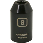 DYNAMIC D014008 - 1/2" D 6 PT 8MM IMP SKT DYNAMIC