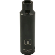 DYNAMIC D014209 - 1/2" D 6 PT 9MM DEEP IMP SKT DYNAMIC