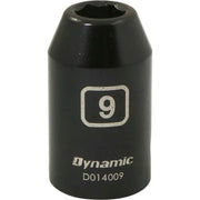 DYNAMIC D014009 - 1/2" D 6 PT 9MM IMP SKT DYNAMIC