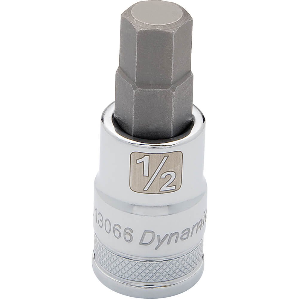 DYNAMIC D013066 - 1/2" D BIT SKT HEX 1/2" DYNAMIC