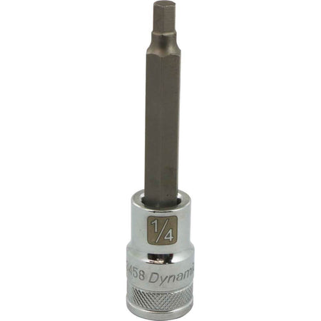 DYNAMIC D013458 - 1/2" D BIT SKT HEX 1/4" LONG DYNAMIC