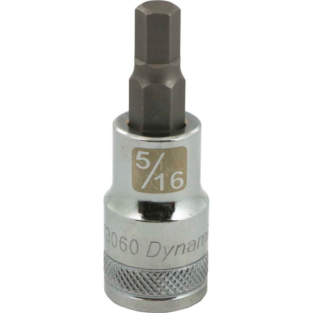 DYNAMIC D013060 - 1/2" D BIT SKT HEX 5/16" DYNAMIC