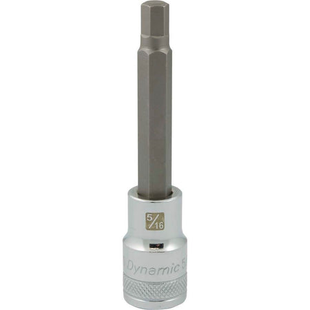 DYNAMIC D013460 - 1/2" D BIT SKT HEX 5/16" LONG DYNAMIC