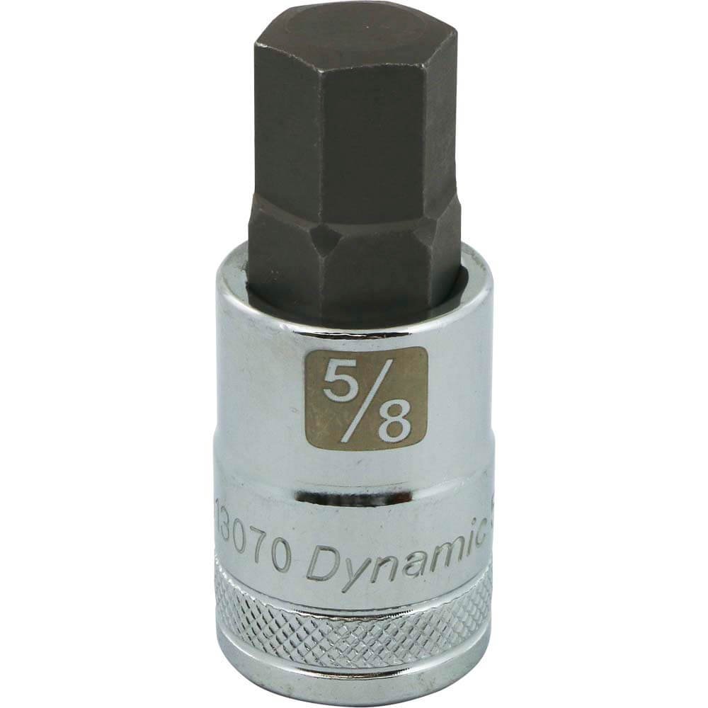 DYNAMIC D013070 - 1/2" D BIT SKT HEX 5/8" DYNAMIC