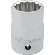 DYNAMIC 3/4" D12 PT  CHROME SOCKET - Wise Line Tools