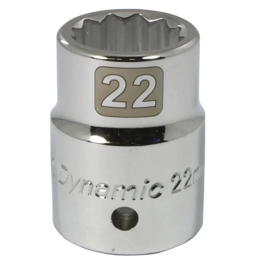 DYNAMIC 3/4" Drive 12 PT CHROME SOCKET GRAY