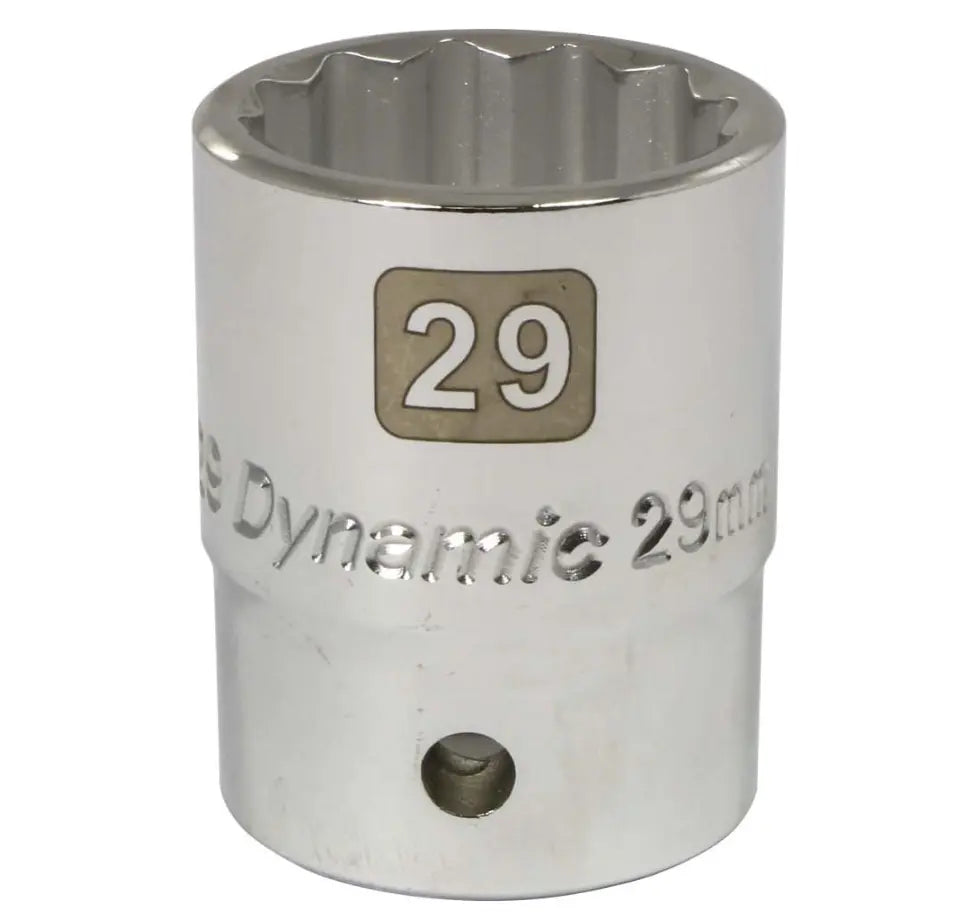 DYNAMIC 3/4" Drive 12 PT CHROME SOCKET GRAY