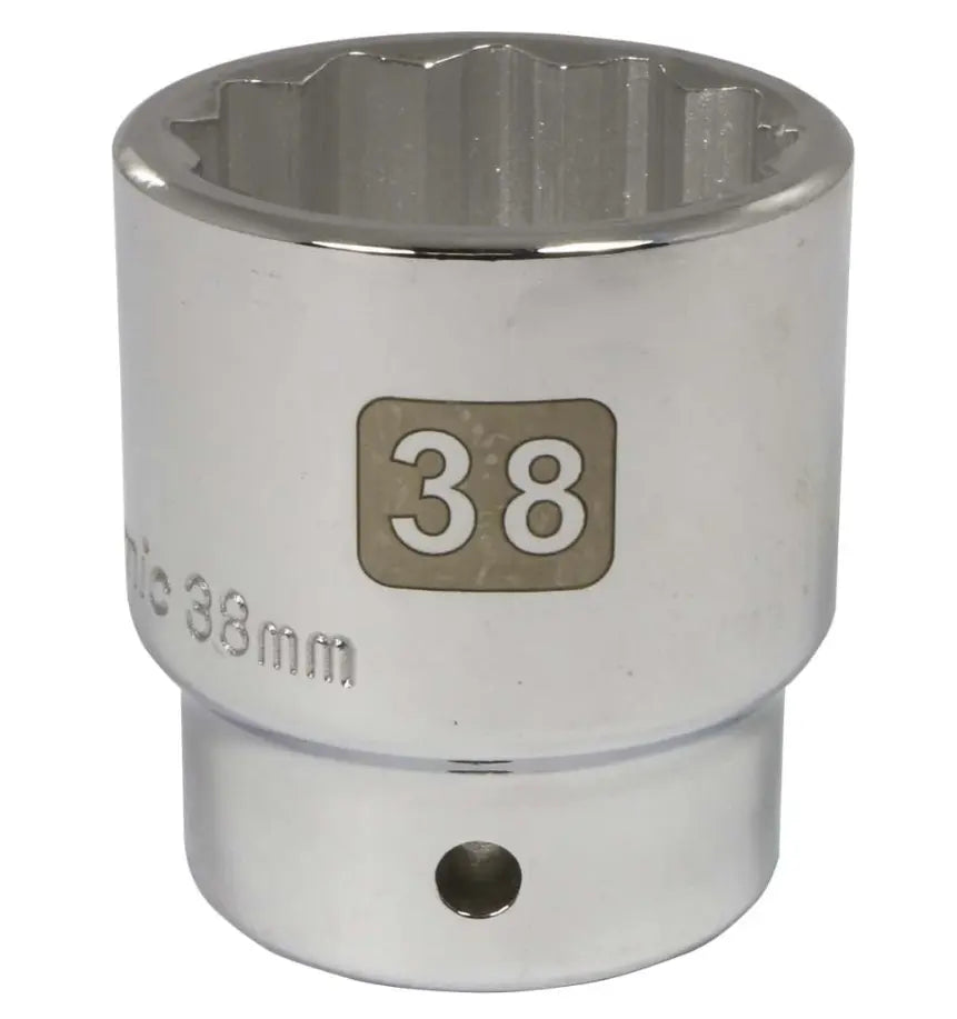 DYNAMIC 3/4" Drive 12 PT CHROME SOCKET GRAY