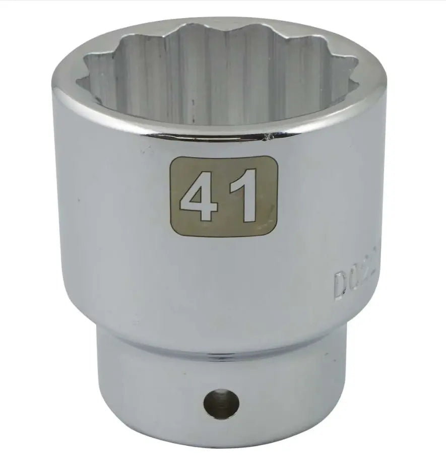 DYNAMIC 3/4" Drive 12 PT CHROME SOCKET GRAY