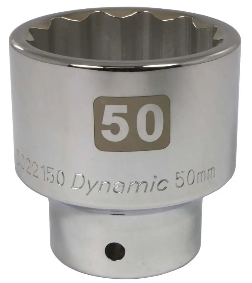 DYNAMIC 3/4" Drive 12 PT CHROME SOCKET GRAY