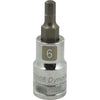 DYNAMIC GT-D013006 - 1/2" D BIT SKT HEX 6 MM