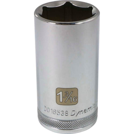 DYNAMIC D016538 - 1/2" D 6 PT 1-3/16" DEEP CHR SKT