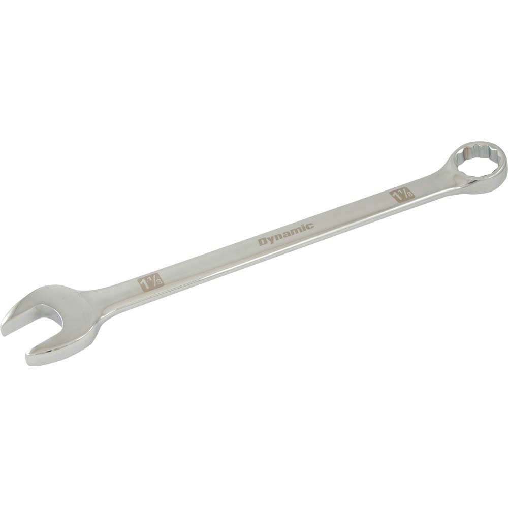 DYNAMIC D074036  -  1-1/8" 12 PT COMB WRENCH CHR DYNAMIC