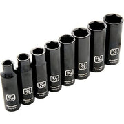 DYNAMIC GT-D010021  -  8PC SAE 3/8" DRIVE DEEP IMPACT SOCKET SET - Wise Line Tools