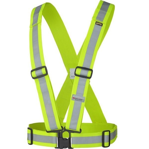 DYNAMIC SAFTEY TSHG32/XL - SASH BELTS YEL/SILVER/YELLOW XL DYNAMIC SAFETY