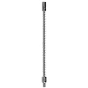 DeWalt 08282 Steel Brush Extension for Threaded Hole Cleaning Wire Brush - 12" DEWALT