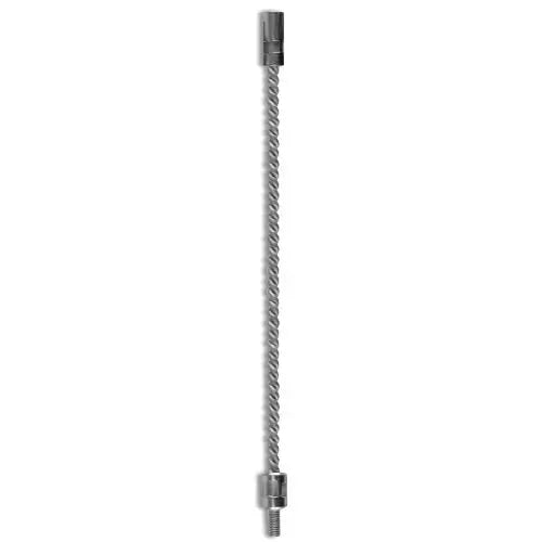 DeWalt 08282 Steel Brush Extension for Threaded Hole Cleaning Wire Brush - 12" DEWALT