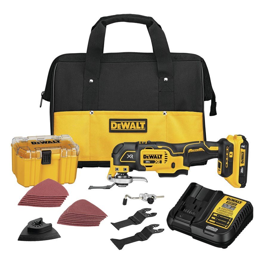 DeWalt  DCS356D1 - 20V Brushless Oscillating Multi-Tool Kit - Wise Line Tools
