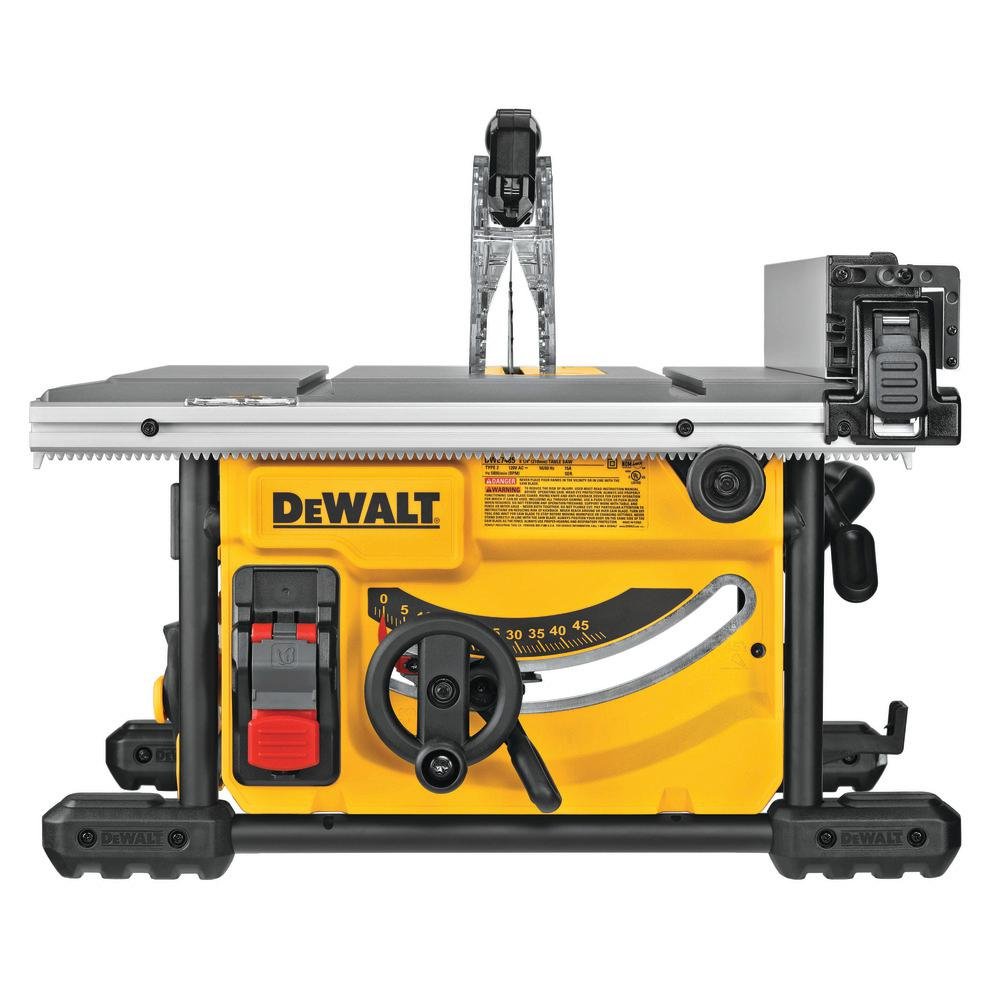 DeWalt DWE7485  -  8 1/4" Job Site Table Saw (24-1/2" Rip Capacity) - Wise Line Tools