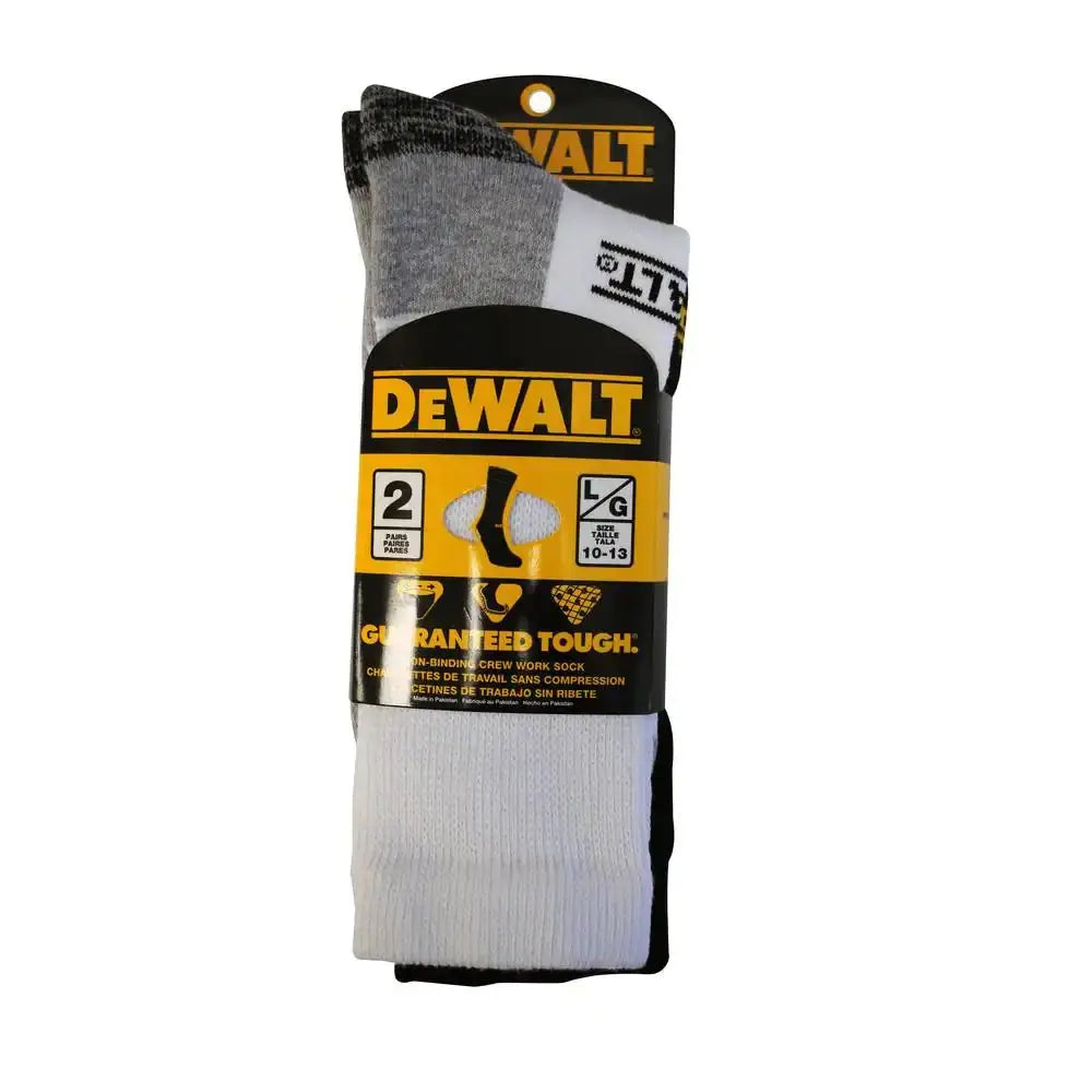 DeWalt DXSC108M - MEN'S  Non Binding CREW SOCKS DEWALT
