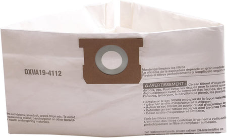 DeWalt DXVA19-4112 Fine Dust Bag- 12-16 Gallon - Wise Line Tools