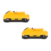 Dewalt  20V DCB230-2 - MAX Li-Ion Compact Battery 2-Pack (3.0 Ah) - Wise Line Tools