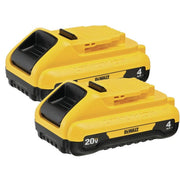 Dewalt  20V DCB240-2 - MAX Li-Ion Compact Battery 2-Pack (4.0 Ah) - Wise Line Tools