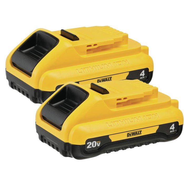 Dewalt  20V DCB240-2 - MAX Li-Ion Compact Battery 2-Pack (4.0 Ah) - Wise Line Tools