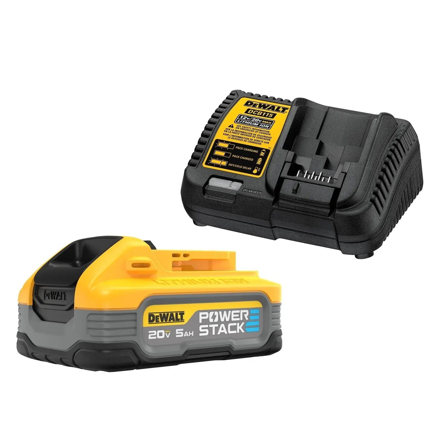 Dewalt DCBP520C DEWALT POWERSTACK™ 20V MAX* 5Ah Battery Kit - Wise Line Tools