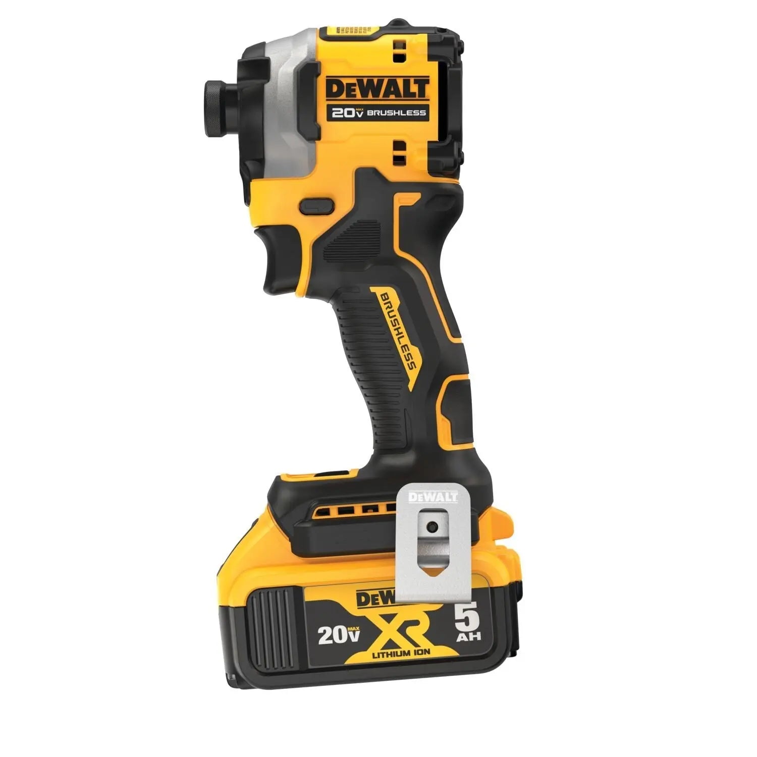 Dewalt DCF850P1 Atomic 20V MAX* 1/4 in. Brushless Cordless 3-Speed Impact Driver Kit - Wise Line Tools