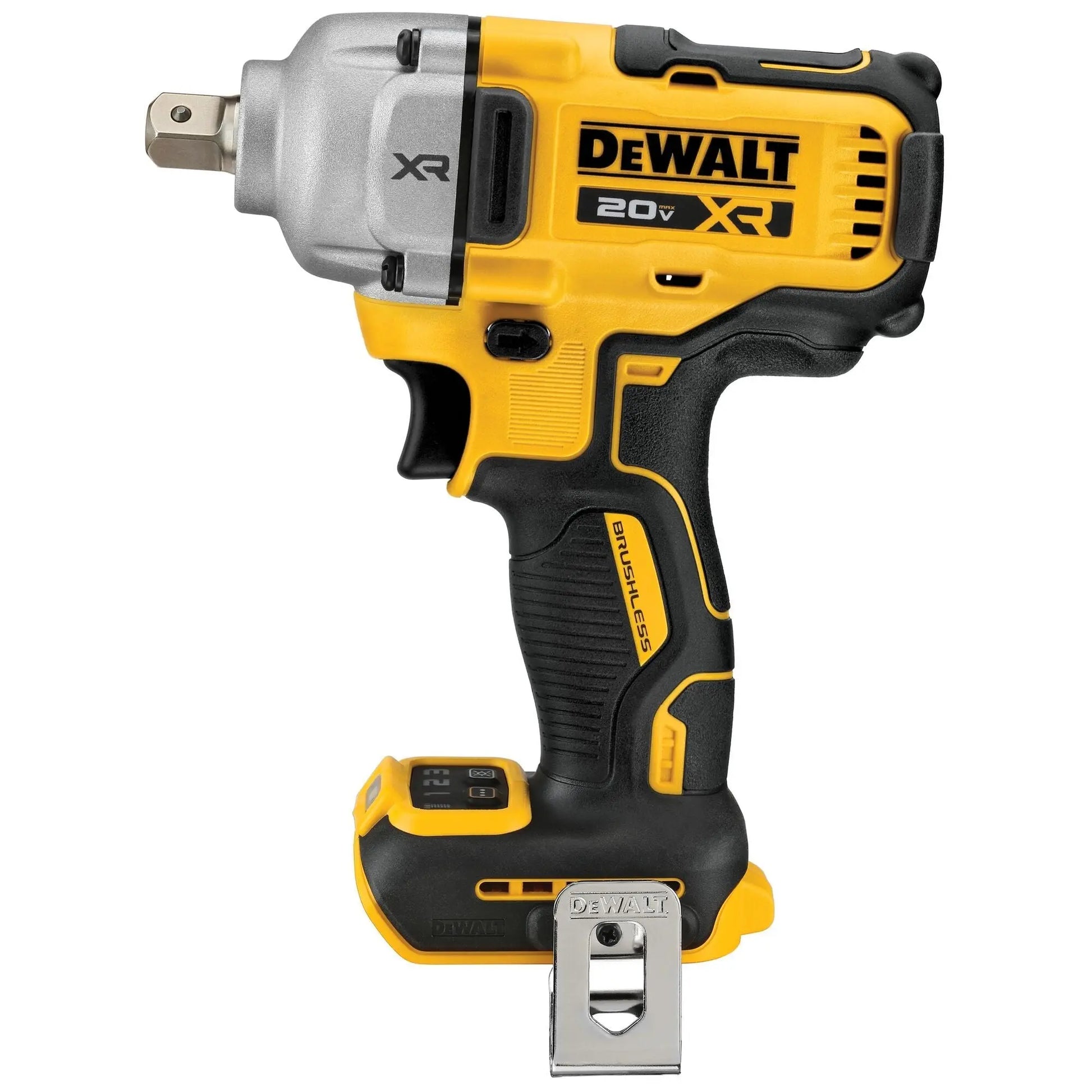 Dewalt DCF892B 20V MAX* XR® 1/2 in. Mid-Range Impact Wrench with Detent Pin Anvil (Tool Only) - Wise Line Tools