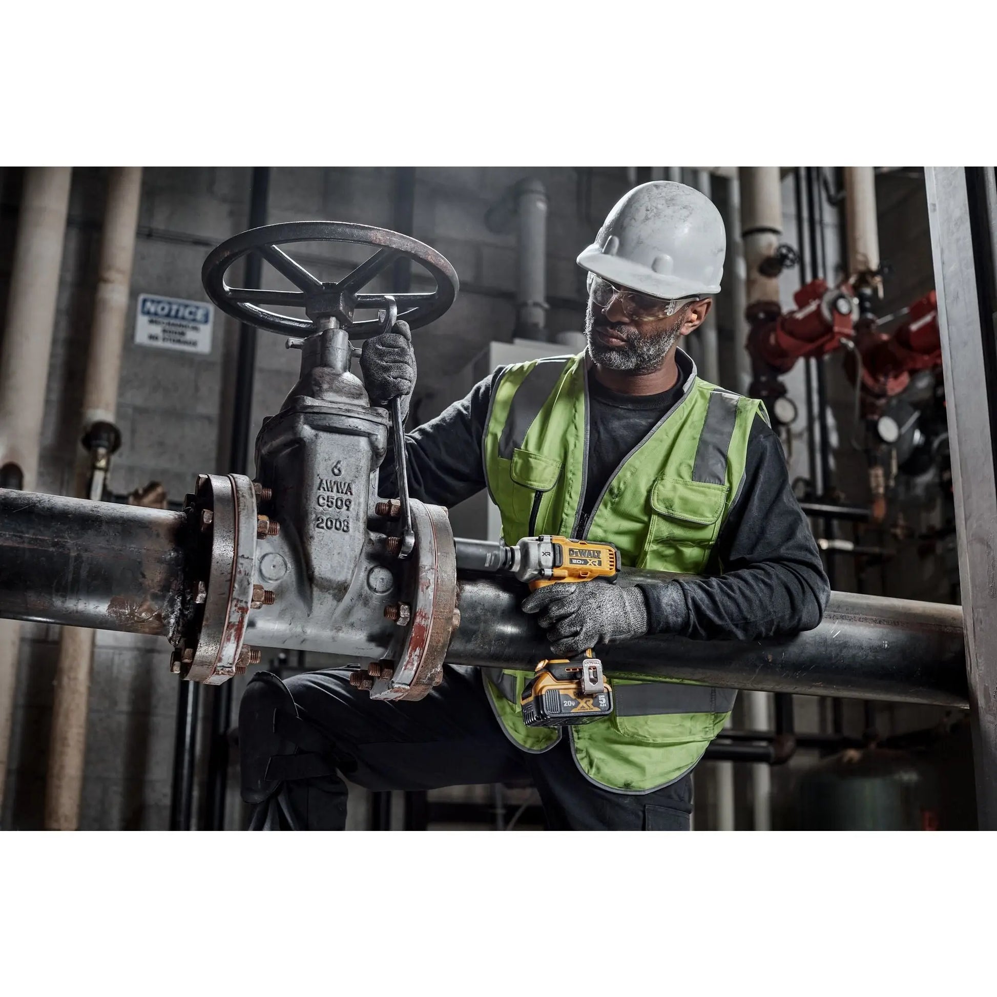 Dewalt DCF892B 20V MAX* XR® 1/2 in. Mid-Range Impact Wrench with Detent Pin Anvil (Tool Only) - Wise Line Tools