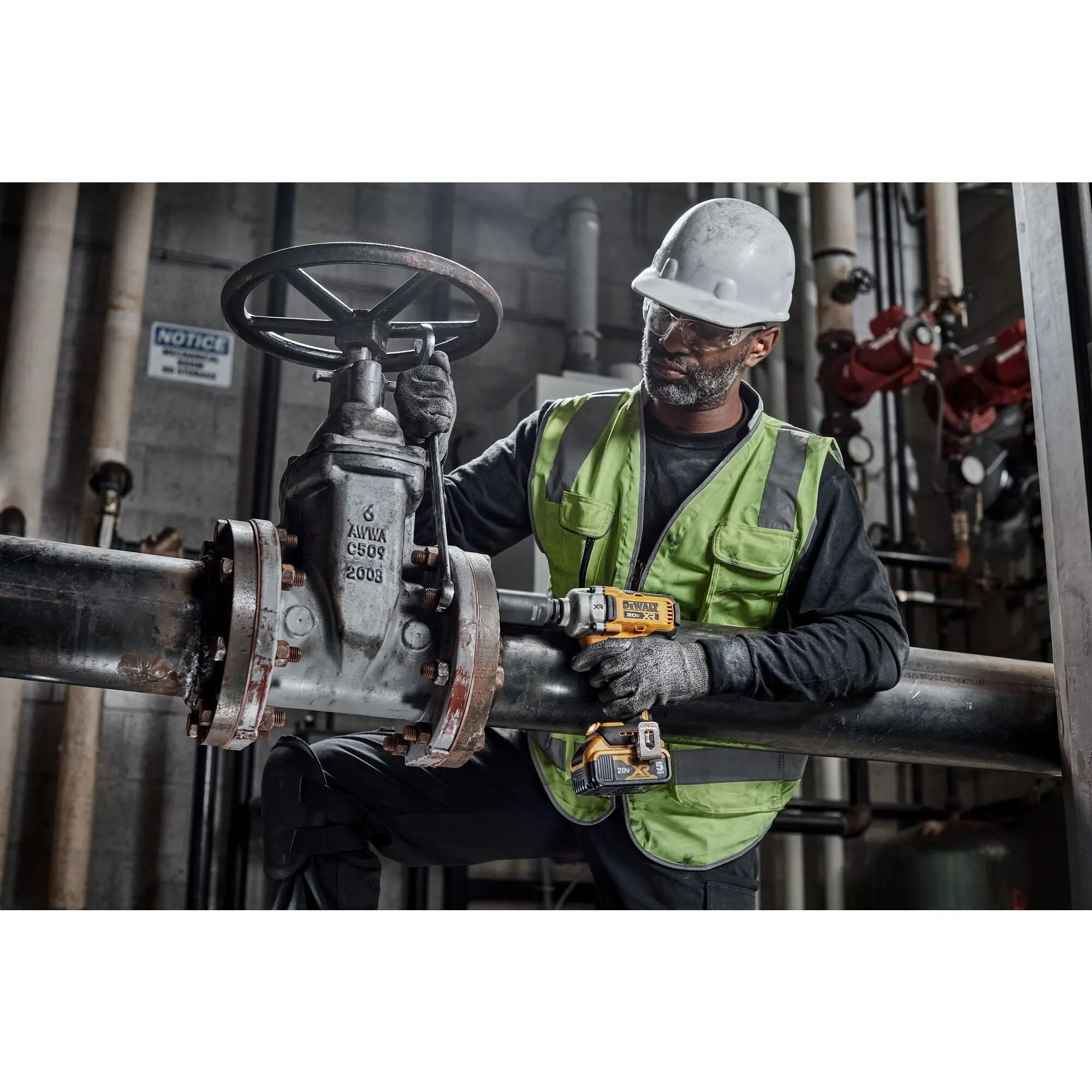 Dewalt DCF892B 20V MAX* XR® 1/2 in. Mid-Range Impact Wrench with Detent Pin Anvil (Tool Only) - Wise Line Tools