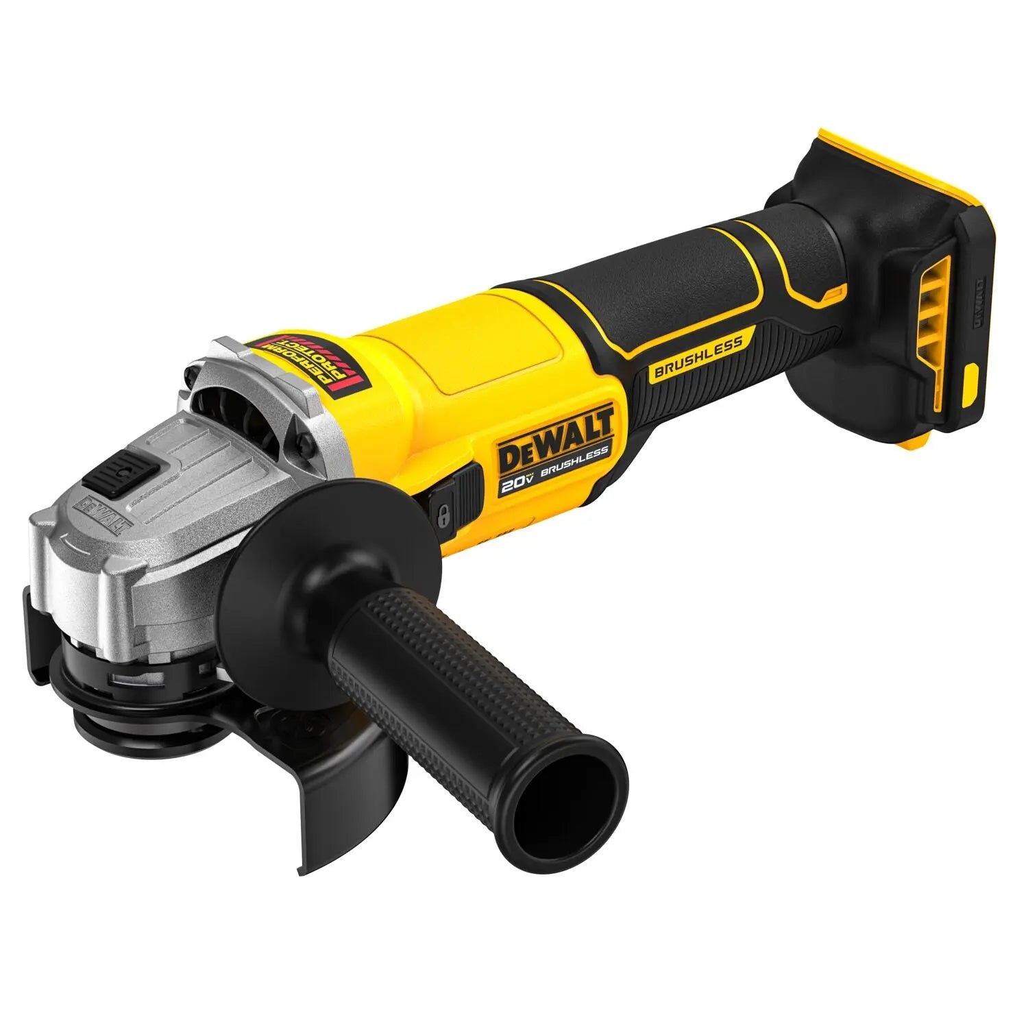 Dewalt DCG407B - 20V MAX* 4-1/2 in. Brushless Slide-Switch Grinder (Tool Only) - Wise Line Tools