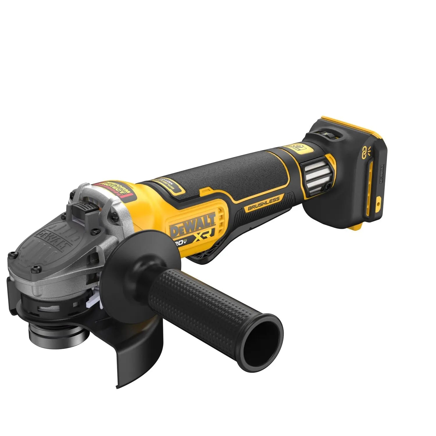 Dewalt DCG410VSB - 20V MAX* XR® BRUSHLESS CORDLESS 4-1/2 IN. - 5 IN. VARIABLE SPEED PADDLE SWITCH GRINDER (TOOL ONLY) - Wise Line Tools