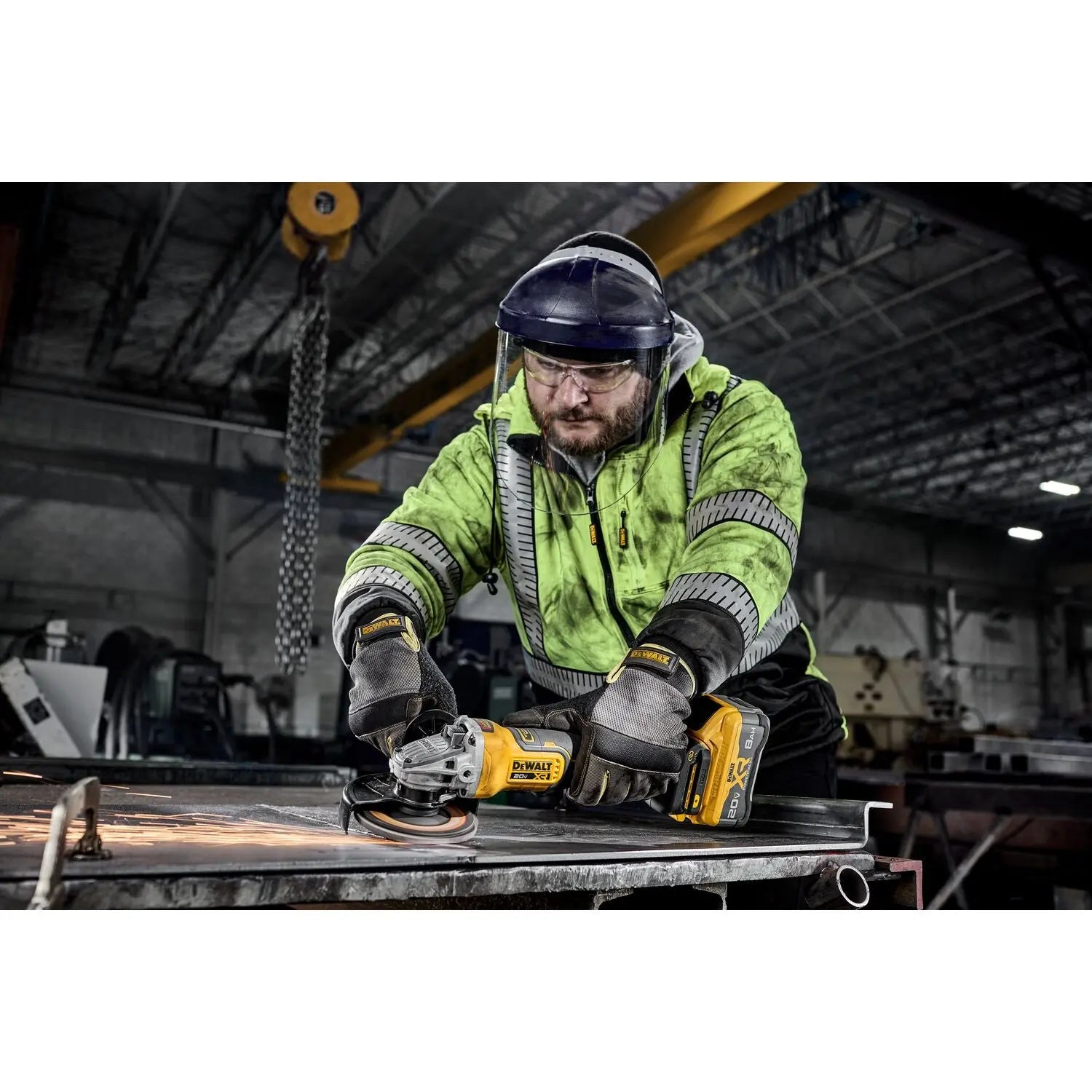 Dewalt DCG410VSB - 20V MAX* XR® BRUSHLESS CORDLESS 4-1/2 IN. - 5 IN. VARIABLE SPEED PADDLE SWITCH GRINDER (TOOL ONLY) - Wise Line Tools