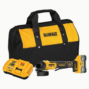 Dewalt DCG410WW1 - 20V MAX* XR® BRUSHLESS CORDLESS 4-1/2 IN. - 5 IN. ANGLE GRINDER KIT WITH XR POWERPACK™ - Wise Line Tools