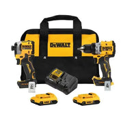 Dewalt DCK2051D2 - 20-Volt MAX Drill/Driver & ATOMIC Impact Driver Combo Kit - Wise Line Tools
