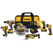 Dewalt DCK694P2- 20 V MAX* XR LI-ION 6 TOOL COMBO KIT - Wise Line Tools