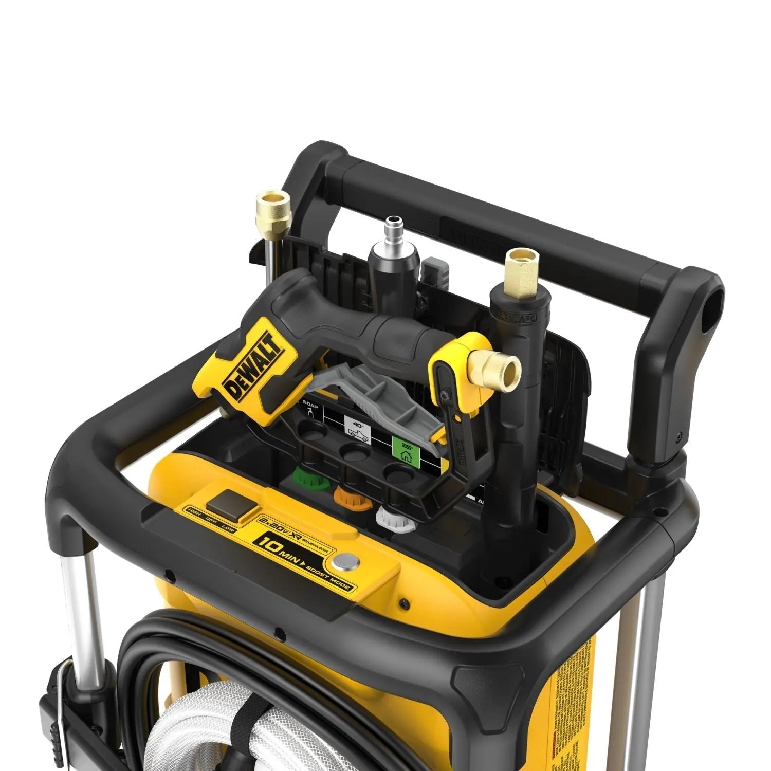 Dewalt DCPW1600Y2 2X20V MAX* 1600 MAX PSI** Pressure Washer Kit with FLEXVOLT - Wise Line Tools