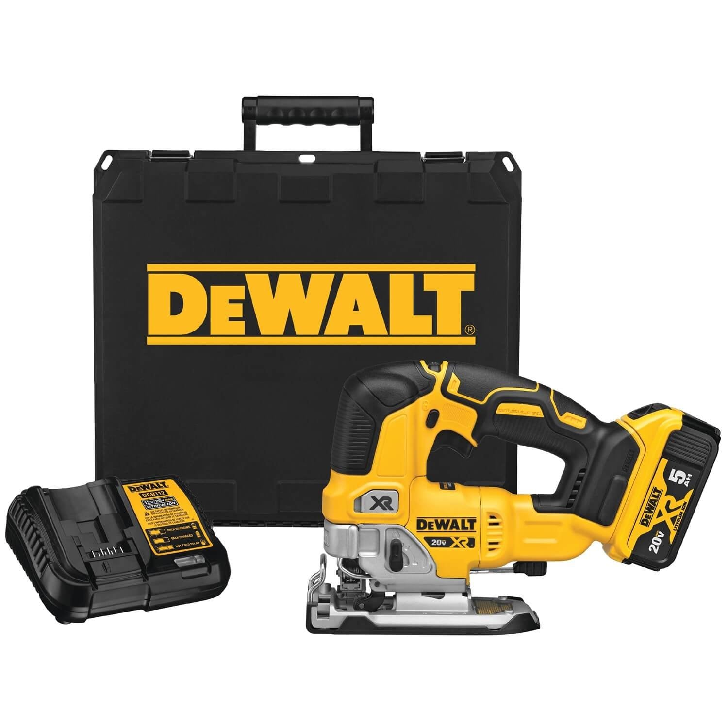 Dewalt DCS334P1 -  20V MAX XR JIGSAW KIT (5.0Ah) - Wise Line Tools